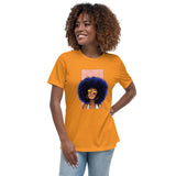 Women's Relaxed T-Shirt with Afro